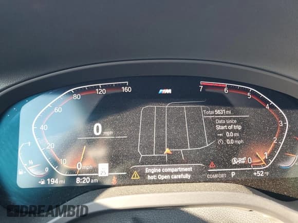 ✅ 2024 BMW X3 xDrive30i • VIN: WBX57DP09RN314716 • Lot: 71852425. Listed on Copart with 5,631 mi. Free auction sales archive from the USA and detailed vehicle history report at DreamBid. Image 9.