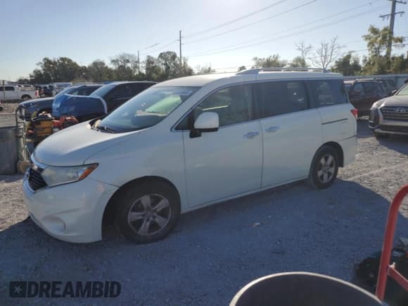 ✅ 2016 Nissan Quest SV • VIN: JN8AE2KP4G9154863 • Lot: 87414865. Listed on Copart with 151,497 mi. Free auction sales archive from the USA and detailed vehicle history report at DreamBid. Image 1.
