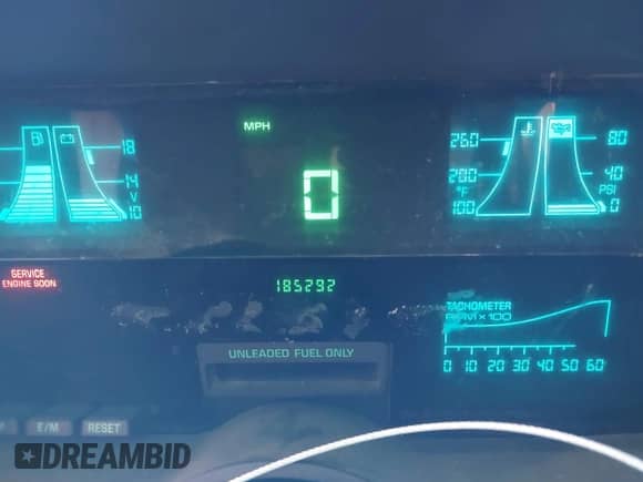 ✅ 1993 Chevrolet S-10 X96 • VIN: 1GCCS14R9P8127718 • Lot: 43098724. Listed on IAAI with 185,292 mi. Free auction sales archive from the USA and detailed vehicle history report at DreamBid. Image 7.