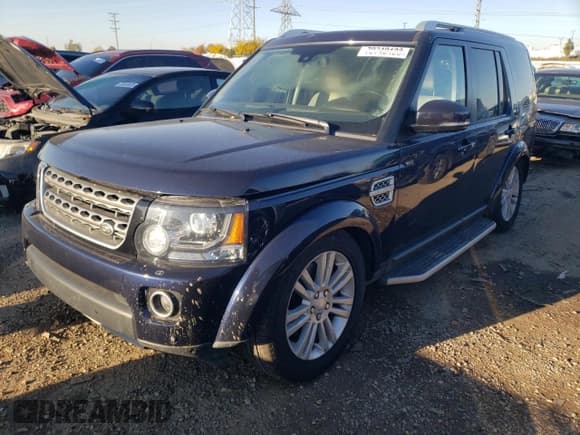 ✅ 2016 Land Rover LR4 HSE Lux • VIN: SALAK2V63GA790804 • Лот: 72740123. Опубликован ранее на Copart с пробегом 89 400 миль. Бесплатный доступ к архиву аукционных продаж из США и подробный отчёт об истории автомобиля на DreamBid. Изображение 1.