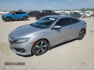 ✅ 2018 Honda Civic Touring • VIN: 2HGFC3B94JH356044 • Lot: 49740995. Listed on Copart with 56,302 mi. Free auction sales archive from the USA and detailed vehicle history report at DreamBid. Image 1.