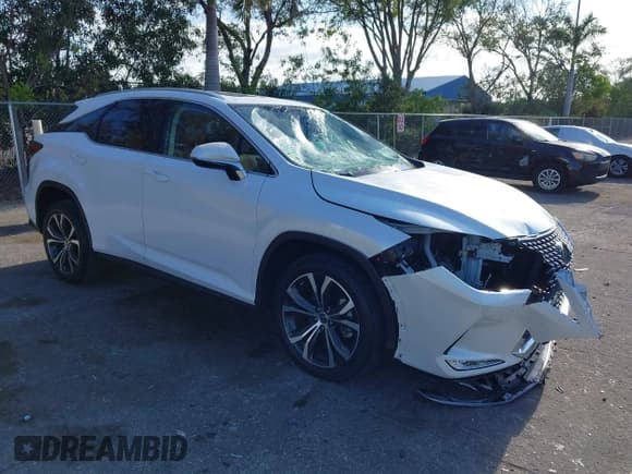 ✅ 2022 Lexus RX 350 • VIN: 2T2HZMAA2NC241719 • Lot: 42128302. Listed on IAAI with 22,897 mi. Free auction sales archive from the USA and detailed vehicle history report at DreamBid. Image 1.