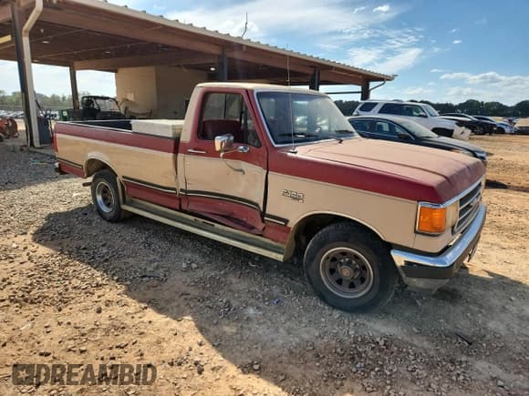 ✅ 1990 Ford F-150 • VIN: 1FTDF15N0LNA82071 • Lot: 84730475. Listed on Copart with 63,753 mi. Free auction sales archive from the USA and detailed vehicle history report at DreamBid. Image 4.