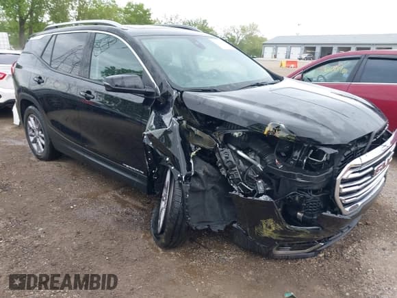 ✅ 2024 GMC Terrain SLT • VIN: 3GKALVEG3RL379434 • Lot: 42232120. Listed on IAAI with 3,266 mi. Free auction sales archive from the USA and detailed vehicle history report at DreamBid. Image 1.