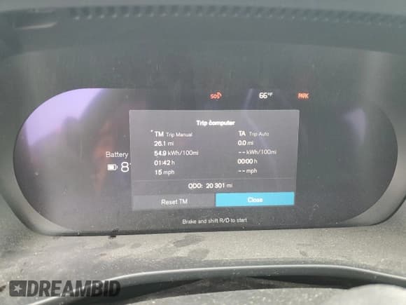 ✅ 2023 Volvo XC40 Ultimate • VIN: YV4ED3UM7P2946892 • Lot: 54589715. Listed on Copart with 20,301 mi. Free auction sales archive from the USA and detailed vehicle history report at DreamBid. Image 9.