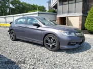 ✅ 2016 Honda Accord Sport • VIN: 1HGCR2E54GA228267 • Лот: 59978005. Опубликован ранее на Copart с пробегом 112 568 миль. Бесплатный доступ к архиву аукционных продаж из США и подробный отчёт об истории автомобиля на DreamBid. Изображение 4.