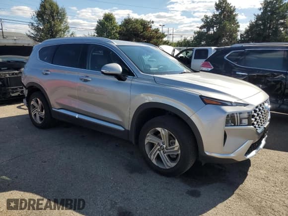 ✅ 2022 Hyundai Santa Fe SEL • VIN: 5NMS6DAJ9NH425651 • Lot: 82328825. Listed on Copart with 25,999 mi. Free auction sales archive from the USA and detailed vehicle history report at DreamBid. Image 4.