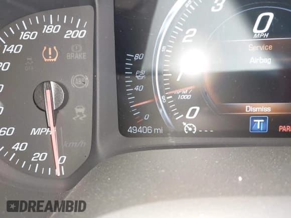 ✅ 2017 Chevrolet Corvette Grand Sport 3LT • VIN: 1G1YZ2D71H5110106 • Lot: 42064252. Listed on IAAI with 49,406 mi. Free auction sales archive from the USA and detailed vehicle history report at DreamBid. Image 16.