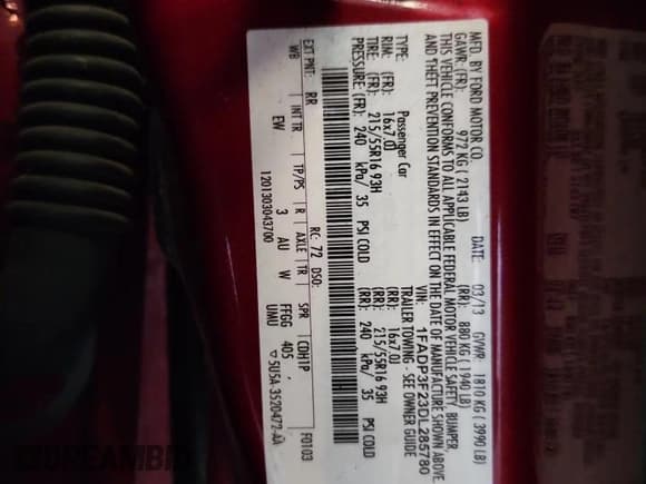 ✅ 2013 Ford Focus SE • VIN: 1FADP3F23DL285780 • Lot: 87449435. Wystawiony na Copart z przebiegiem 162 341 mil. Bezpłatny archiwum sprzedaży aukcyjnych z USA i szczegółowy raport historii pojazdu na DreamBid. Zdjęcie 12.