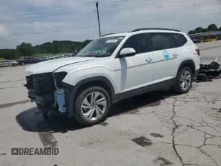 ✅ 2023 Volkswagen Atlas SE • VIN: 1V2KR2CAXPC543085 • Lot: 57314235. Wystawiony na Copart z przebiegiem 28 358 mil. Bezpłatny archiwum sprzedaży aukcyjnych z USA i szczegółowy raport historii pojazdu na DreamBid. Zdjęcie 1.