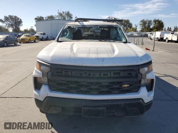 ✅ 2023 Chevrolet Silverado 1500 Work Truck • VIN: 1GCRAAEDXPZ316758 • Lot: 75477734. Listed on Copart with Not provided. Free auction sales archive from the USA and detailed vehicle history report at DreamBid. Image 5.