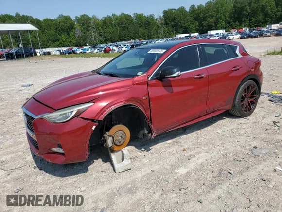 ✅ 2017 Infiniti QX30 Sport • VIN: SJKCH5CP8HA023671 • Лот: 58392695. Опубликован ранее на Copart с пробегом 113 602 миль. Бесплатный доступ к архиву аукционных продаж из США и подробный отчёт об истории автомобиля на DreamBid. Изображение 1.