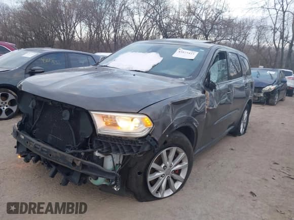 ✅ 2014 Dodge Durango R/T • VIN: 1C4SDJCT6EC481970 • Lot: 43873423. Listed on IAAI with 133,333 mi. Free auction sales archive from the USA and detailed vehicle history report at DreamBid. Image 17.