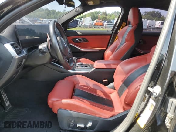 ✅ 2024 BMW M3 Competition • VIN: WBS33AY07RFR51488 • Лот: 61387385. Опубликован ранее на Copart с пробегом Не указан. Бесплатный доступ к архиву аукционных продаж из США и подробный отчёт об истории автомобиля на DreamBid. Изображение 7.