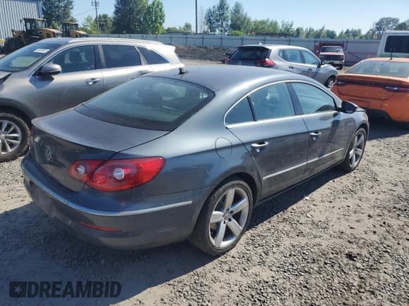 ✅ 2012 Volkswagen CC Lux Plus • VIN: WVWHP7AN8CE548031 • Lot: 59805585. Listed on Copart with 96,699 mi. Free auction sales archive from the USA and detailed vehicle history report at DreamBid. Image 3.