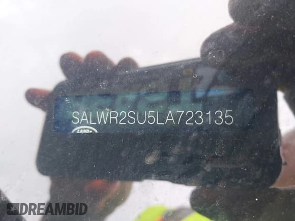 ✅ 2020 Land Rover Range Rover Sport HSE • VIN: SALWR2SU5LA723135 • Lot: 43296546. Listed on IAAI with 77,757 mi. Free auction sales archive from the USA and detailed vehicle history report at DreamBid. Image 12.