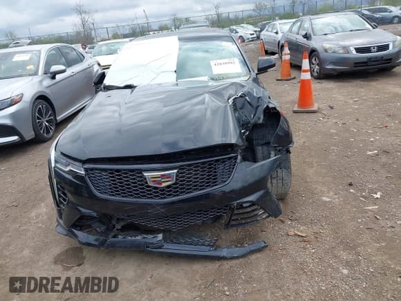 ✅ 2023 Cadillac CT4-V Blackwing • VIN: 1G6DL5RP9P0410802 • Lot: 42038982. Listed on IAAI with 21,257 mi. Free auction sales archive from the USA and detailed vehicle history report at DreamBid. Image 12.