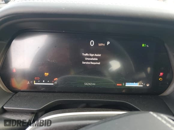 ✅ 2023 Jeep Grand Cherokee Overland • VIN: 1C4RJYD61P8794715 • Lot: 81606465. Listed on Copart with 54,242 mi. Free auction sales archive from the USA and detailed vehicle history report at DreamBid. Image 9.