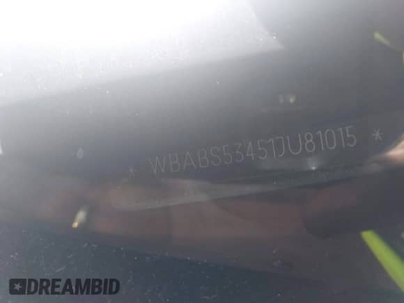 2001 BMW 3 Series 330Ci with VIN WBABS53451JU81015, listed as a IAAI auction lot 42648232 with 126,529 mi miles and . Bid and sale history available at DreamBid. Image 12.