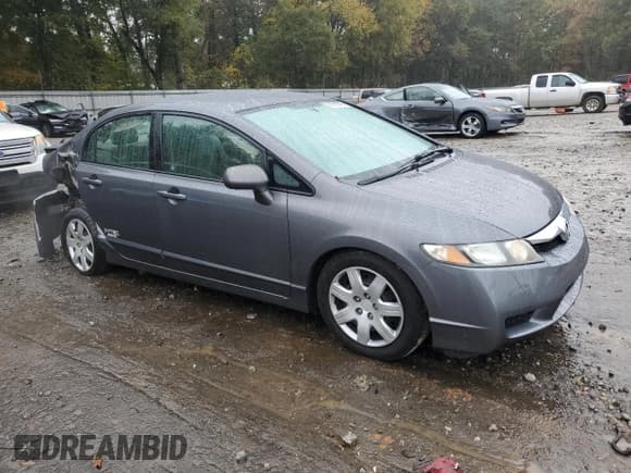 ✅ 2010 Honda Civic LX • VIN: 2HGFA1F54AH501407 • Lot: 90630345. Listed on Copart with 191,106 mi. Free auction sales archive from the USA and detailed vehicle history report at DreamBid. Image 4.