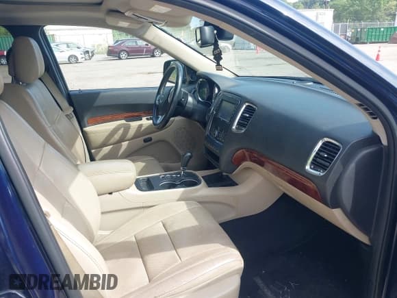 ✅ 2013 Dodge Durango Citadel • VIN: 1C4RDJEG2DC505114 • Lot: 42793640. Listed on IAAI with 195,176 mi. Free auction sales archive from the USA and detailed vehicle history report at DreamBid. Image 5.