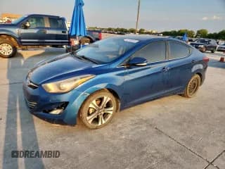 ✅ 2014 Hyundai Elantra Sport • VIN: KMHDH4AH8EU101515 • Lot: 81385935. Listed on Copart with 180,785 mi. Free auction sales archive from the USA and detailed vehicle history report at DreamBid. Image 1.