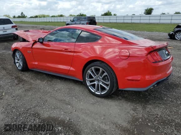 ✅ 2018 Ford Mustang GT • VIN: 1FA6P8CF3J5137917 • Lot: 59670894. Listed on Copart with Not provided. Free auction sales archive from the USA and detailed vehicle history report at DreamBid. Image 2.