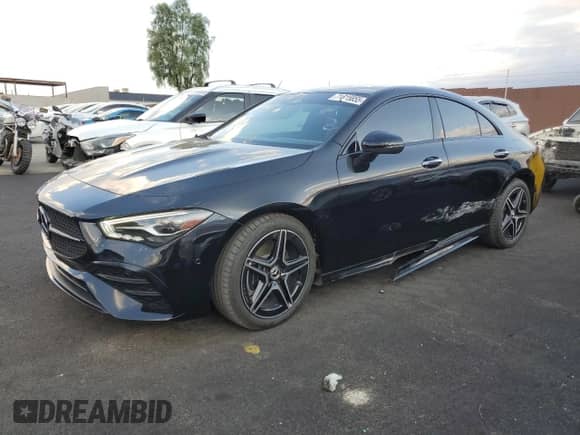 2024 Mercedes-Benz CLA 250 с VIN W1K5J4GB7RN456973, выставлен на аукционе Copart как лот 71815855 с пробегом 6 807 миль миль и Списание • Salvage title. История ставок и продаж доступна на DreamBid. Изображение 1.