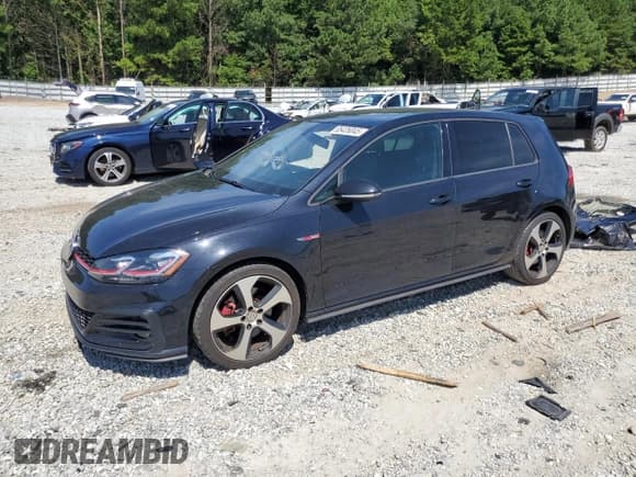 ✅ 2021 Volkswagen Golf GTI S • VIN: 3VW6T7AU0MM008708 • Лот: 65426045. Опубликован ранее на Copart с пробегом 51 023 миль. Бесплатный доступ к архиву аукционных продаж из США и подробный отчёт об истории автомобиля на DreamBid. Изображение 1.