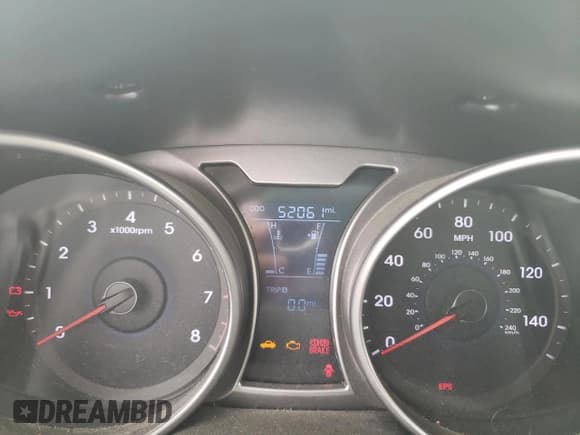 ✅ 2013 Hyundai Veloster w/Gray Int • VIN: KMHTC6AD9DU141071 • Lot: 63495074. Wystawiony na Copart z przebiegiem 52 061 mil. Bezpłatny archiwum sprzedaży aukcyjnych z USA i szczegółowy raport historii pojazdu na DreamBid. Zdjęcie 9.