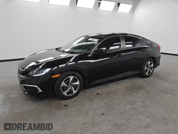 ✅ 2020 Honda Civic LX • VIN: 2HGFC2F61LH601198 • Лот: 90641095. Опубликован ранее на Copart с пробегом 134 513 миль. Бесплатный доступ к архиву аукционных продаж из США и подробный отчёт об истории автомобиля на DreamBid. Изображение 1.