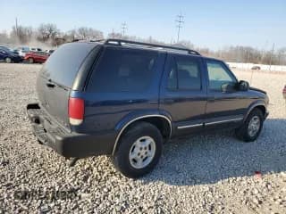 ✅ 2000 Chevrolet Blazer LT • VIN: 1GNDT13W9Y2135306 • Lot: 47902155. Wystawiony na Copart z przebiegiem 152 008 mil. Bezpłatny archiwum sprzedaży aukcyjnych z USA i szczegółowy raport historii pojazdu na DreamBid. Zdjęcie 3.