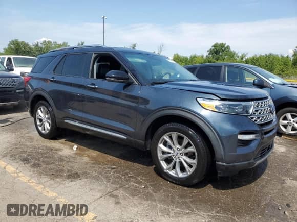 2023 Ford Explorer Limited z VIN 1FMSK8FH2PGB83641, wystawiony jako Copart lot #68029405 z przebiegiem 18 491 mil mil oraz Nie do naprawy • Non repairable. Historia ofert i sprzedaży dostępna na DreamBid. Obrazek 4.