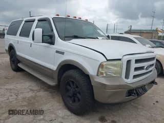 ✅ 2005 Ford Excursion Eddie Bauer • VIN: 1FMNU44L25ED02868 • Лот: 42414710. Опубликован ранее на IAAI с пробегом 30 486 миль. Бесплатный доступ к архиву аукционных продаж из США и подробный отчёт об истории автомобиля на DreamBid. Изображение 1.