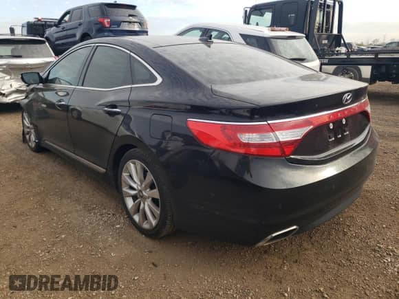 2017 Hyundai Azera Limited with VIN KMHFH4JG1HA589566, listed as a Copart auction lot 77469164 with 50,025 mi miles and Salvage title. Bid and sale history available at DreamBid. Image 2.