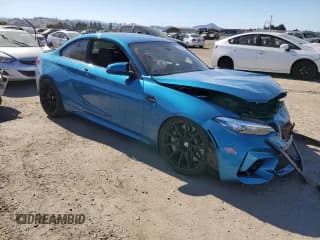 ✅ 2020 BMW M2 Competition • VIN: WBS2U7C02L7F89254 • Lot: 69602905. Listed on Copart with 24,738 mi. Free auction sales archive from the USA and detailed vehicle history report at DreamBid. Image 4.