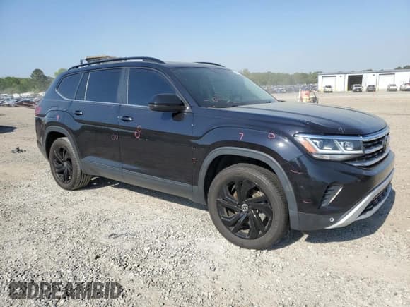 ✅ 2021 Volkswagen Atlas SE • VIN: 1V2JR2CA2MC555416 • Lot: 53182915. Listed on Copart with 96,268 mi. Free auction sales archive from the USA and detailed vehicle history report at DreamBid. Image 4.