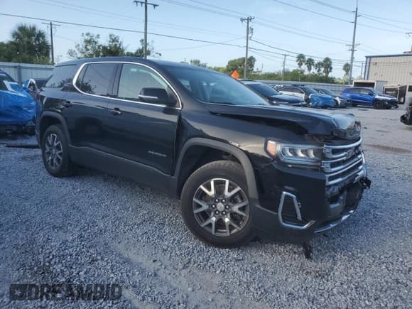 ✅ 2023 GMC Acadia SLE • VIN: 1GKKNKL46PZ165243 • Lot: 82212025. Listed on Copart with 83,538 mi. Free auction sales archive from the USA and detailed vehicle history report at DreamBid. Image 4.