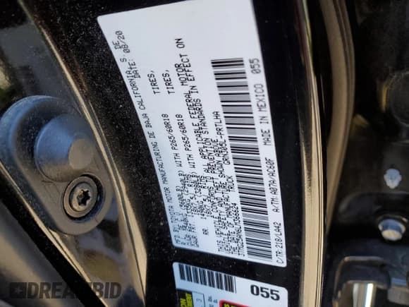 ✅ 2020 Toyota Tacoma Limited • VIN: 3TMGZ5AN6LM366624 • Лот: 76270984. Опубликован ранее на Copart с пробегом 40 900 миль. Бесплатный доступ к архиву аукционных продаж из США и подробный отчёт об истории автомобиля на DreamBid. Изображение 12.