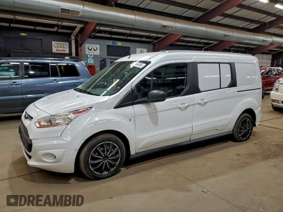 ✅ 2017 Ford Transit Connect XLT • VIN: NM0GE9F79H1332241 • Lot: 96564085. Listed on Copart with 94,112 mi. Free auction sales archive from the USA and detailed vehicle history report at DreamBid. Image 1.