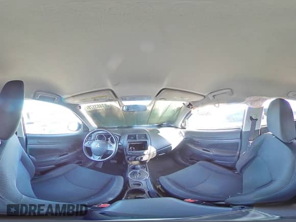 2015 Mitsubishi Outlander ES with VIN 4A4AP3AU7FE050269, listed as a Copart auction lot 87483575 with 82,469 mi miles and Salvage title. Bid and sale history available at DreamBid. Image 14.