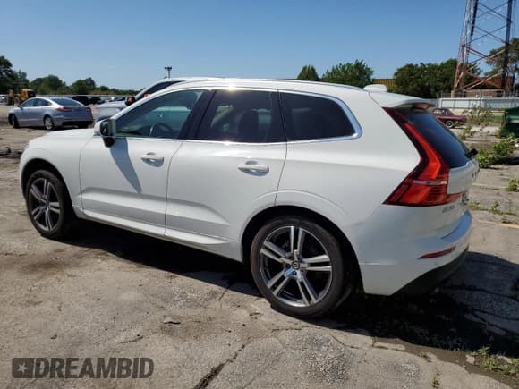 ✅ 2021 Volvo XC60 Momentum • VIN: YV4102DK9M1863047 • Lot: 61468365. Listed on Copart with 36,555 mi. Free auction sales archive from the USA and detailed vehicle history report at DreamBid. Image 2.