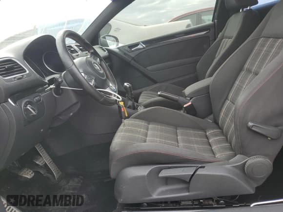 ✅ 2012 Volkswagen Golf GTI w/Conv & Sunroof • VIN: WVWEV7AJ8CW142184 • Lot: 74061614. Listed on Copart with 140,276 mi. Free auction sales archive from the USA and detailed vehicle history report at DreamBid. Image 7.