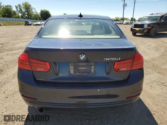 ✅ 2016 BMW 3 Series 328d • VIN: WBA8E5C50GK388562 • Lot: 69833464. Listed on Copart with 93,762 mi. Free auction sales archive from the USA and detailed vehicle history report at DreamBid. Image 6.