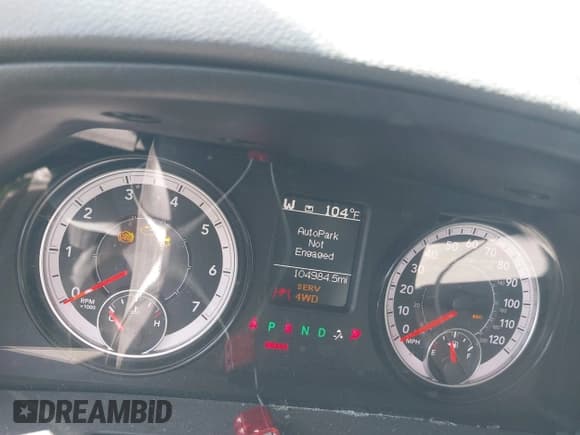 ✅ 2020 Ram 1500 SLT • VIN: 1C6RR7TT8LS106756 • Lot: 41968318. Listed on IAAI with 104,984 mi. Free auction sales archive from the USA and detailed vehicle history report at DreamBid. Image 7.