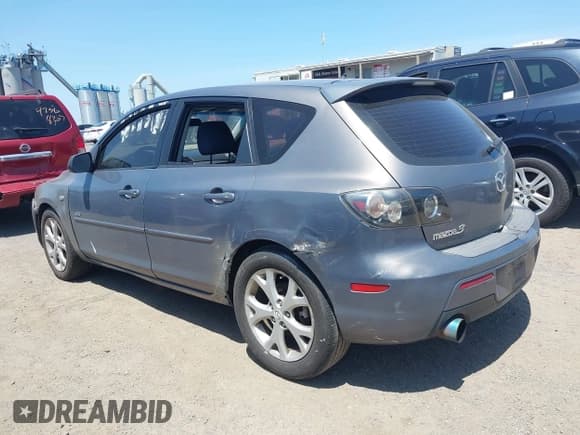 ✅ 2007 Mazda 3 S Touring • VIN: JM1BK344X71719844 • Lot: 42565547. Listed on IAAI with 245,525 mi. Free auction sales archive from the USA and detailed vehicle history report at DreamBid. Image 3.