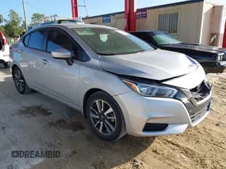 ✅ 2022 Nissan Versa SV • VIN: 3N1CN8EV3NL834195 • Lot: 43544239. Listed on IAAI with 52,209 mi. Free auction sales archive from the USA and detailed vehicle history report at DreamBid. Image 1.