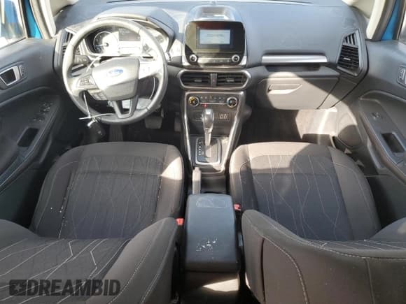 ✅ 2019 Ford EcoSport SE • VIN: MAJ6S3GL1KC262803 • Lot: 90802615. Listed on Copart with 27,378 mi. Free auction sales archive from the USA and detailed vehicle history report at DreamBid. Image 8.