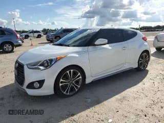✅ 2016 Hyundai Veloster Turbo • VIN: KMHTC6AE5GU268266 • Lot: 74069094. Wystawiony na Copart z przebiegiem 54 687 mil. Bezpłatny archiwum sprzedaży aukcyjnych z USA i szczegółowy raport historii pojazdu na DreamBid. Zdjęcie 1.