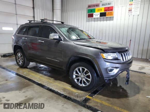 ✅ 2015 Jeep Grand Cherokee Limited • VIN: 1C4RJFBG1FC183627 • Лот: 90084935. Опубликован ранее на Copart с пробегом 151 586 миль. Бесплатный доступ к архиву аукционных продаж из США и подробный отчёт об истории автомобиля на DreamBid. Изображение 4.